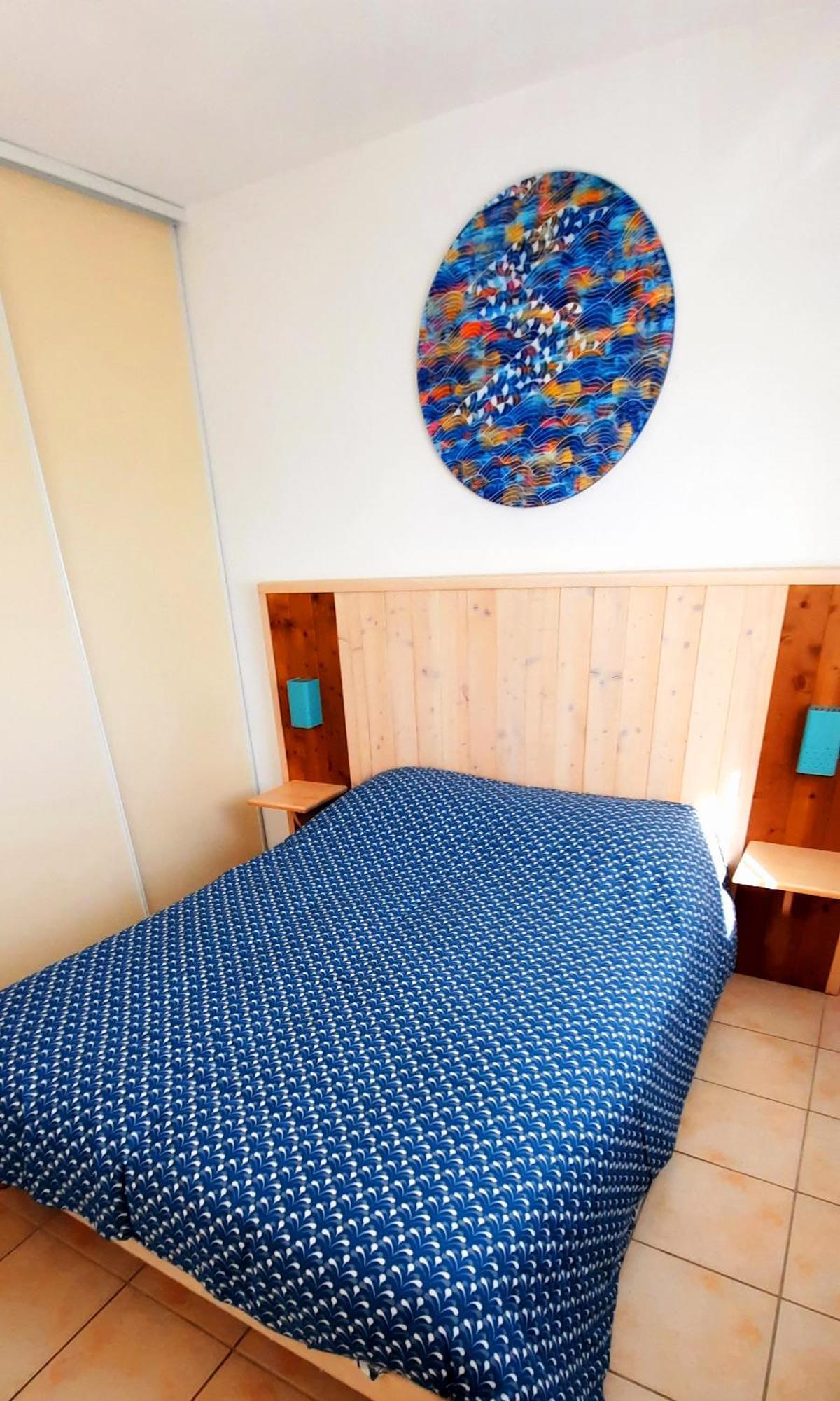 Appartement privée avec jardin et terrasse couverte dans résidence l'estuaire, avec piscine couverte, proche plage Le Verdon-sur-Mer Chambre photo